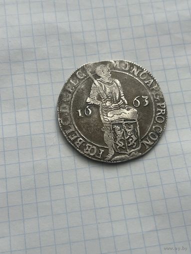 Зильбердукат 1663 года