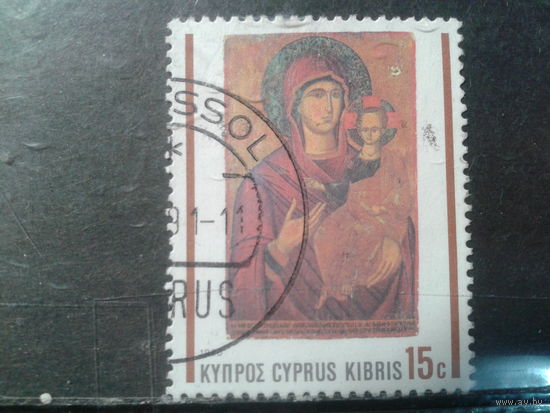 Кипр, 1990. Рождество, икона