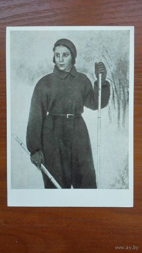 Спорт. Ряжский. Лыжница