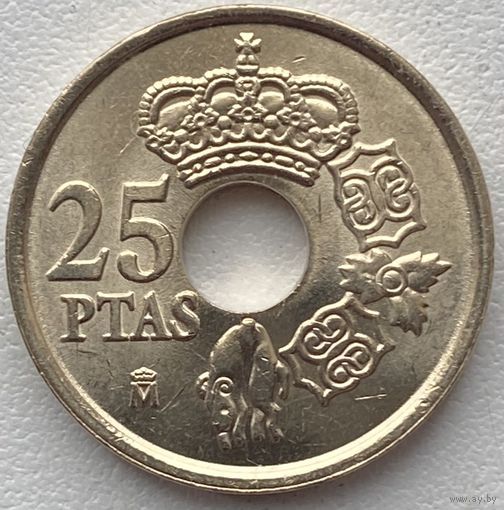 Испания 25 песет 2001 г.