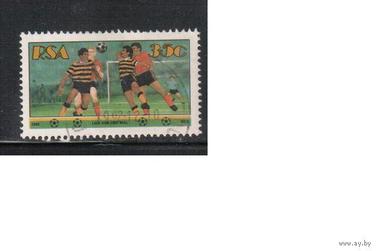 ЮАР-1992,(Мих.839)  гаш.  , Спорт, Футбол,