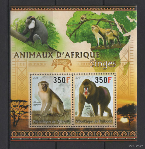 Джибути 2013** Животные Африки