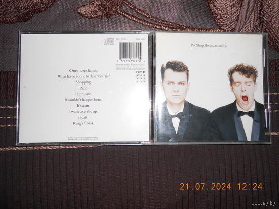 Pet Shop Boys – Actually  /CD