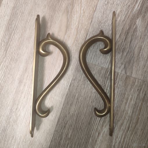 Ручки дверные под старину, материал бронза/латунь