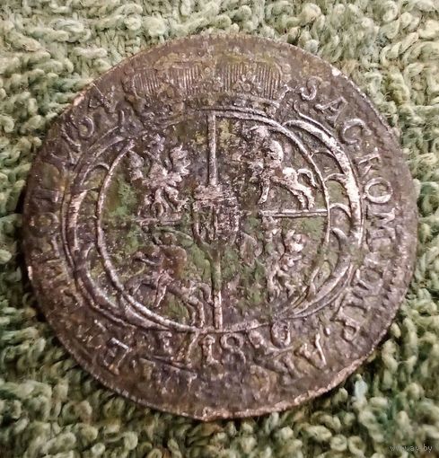 Орт 18 грошей 1754