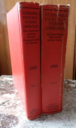 Scott Standard Postage Stamp Catalogue ~ 124th Edition Vol 1-2