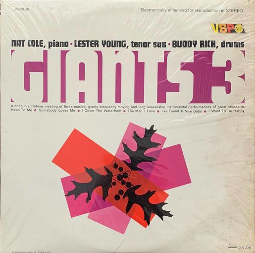 Lester Young - Nat Cole - Buddy Rich – Giants 3 / USA