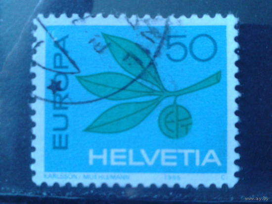 Швейцария 1965 Европа Полная серия