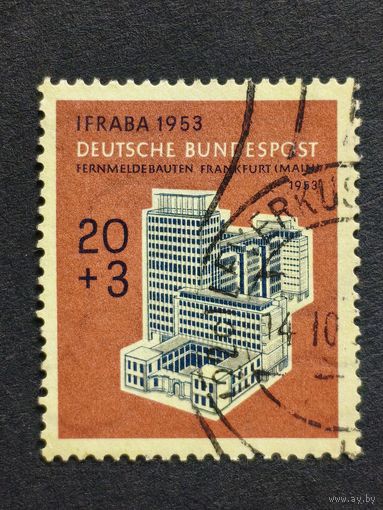 Германия 1953. Международная филателистская выставка ИФРАБА
