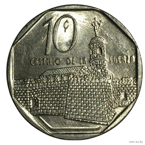 Куба 10 сентаво, 2009 [UNC]