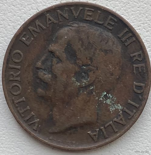 Италия 5 чентезимо 1924 г.