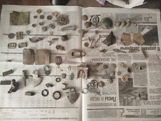 Большой лот старинных мелочей,с рубля