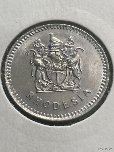 Родезия 10 центов 1975 г