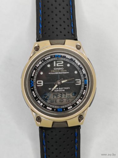Часы Casio illuminator. С рубля.