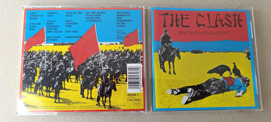The Clash - Give 'Em Enough Rope (1978 EUROPE CD аудио)