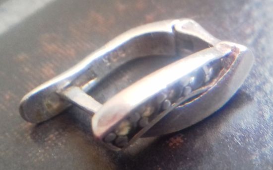 Сережка, серебро