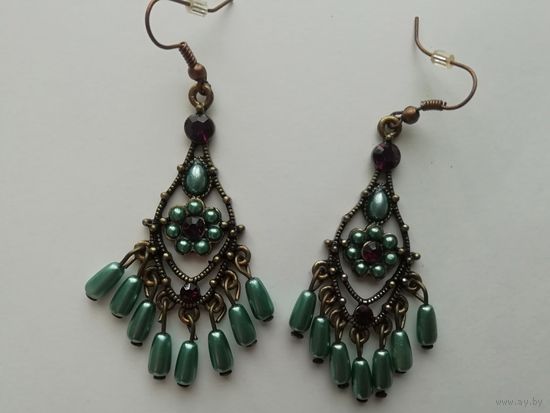 Оригинальные серьги немецкой фирмы Bijou Brigitte.