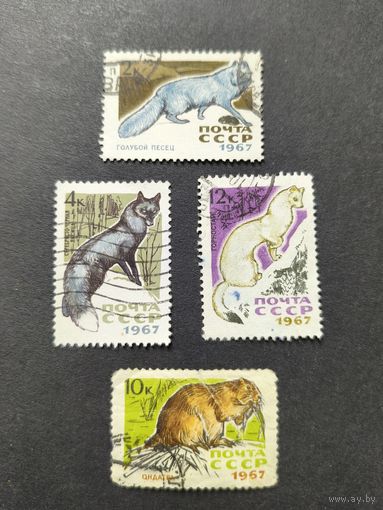 1967 СССР. Пушные звери