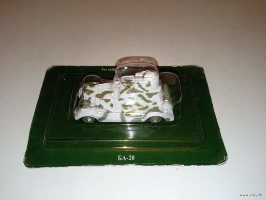 Русские танки 46 с моделью БА-20