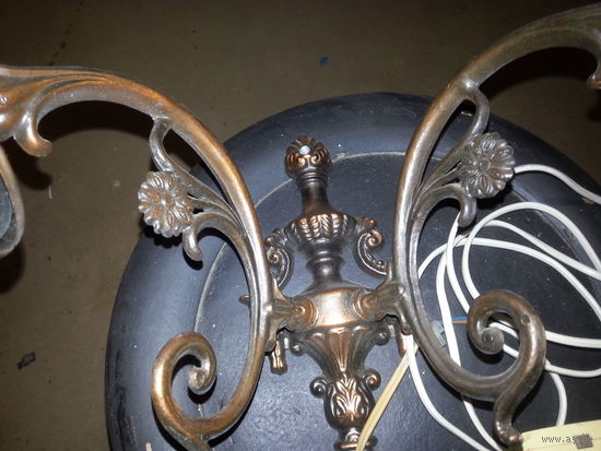 Светильник бра настенный СССР алюминий 1