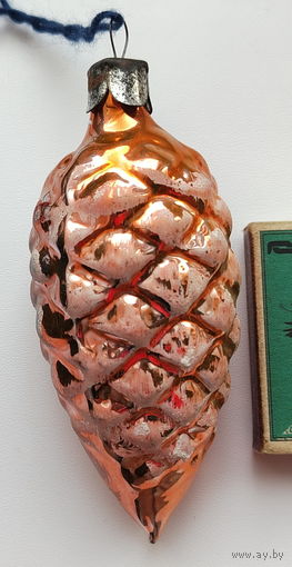 Ёлочная игрушка. Шишка. И-49.