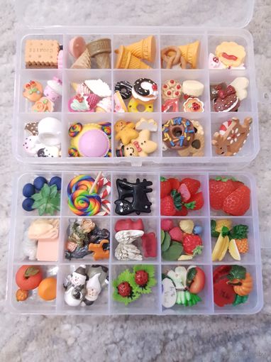 Коробочка с декоративными элементами