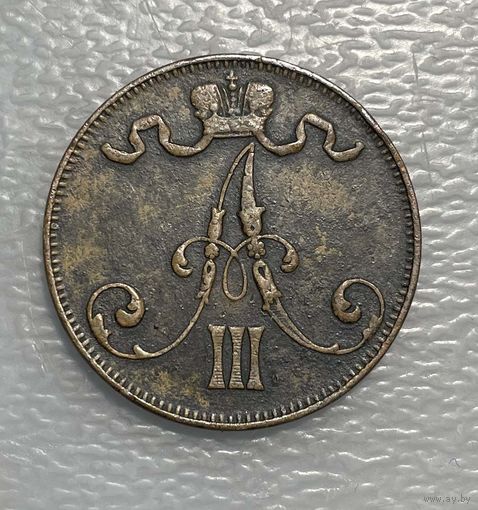 5 pennia пенни 1888 отличное состояние