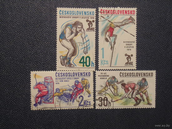 Чехословакия 1978г. Спорт