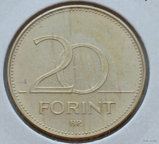 Венгрия. 20 форинтов 1993 года.