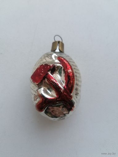 Елочная игрушка СССР Агитация