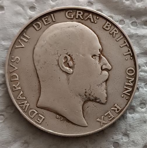 Великобритания 1/2 кроны 1902