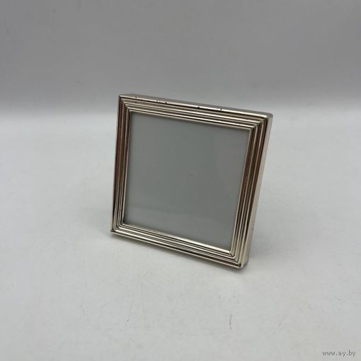 Рамка для фото посеребренная. Италия. 3778