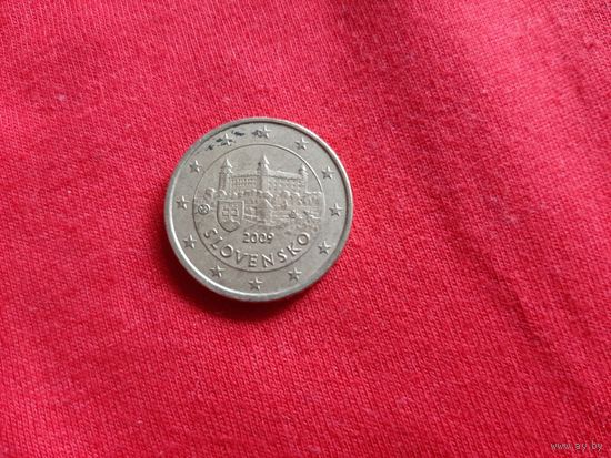 50 евроцентов 2009 год Словакия