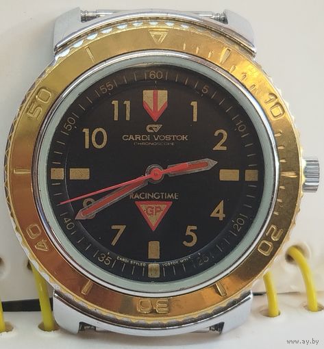 Часы "CARDI-VOSTOK-RACINGTIME" достойное состояние,Базель вращается