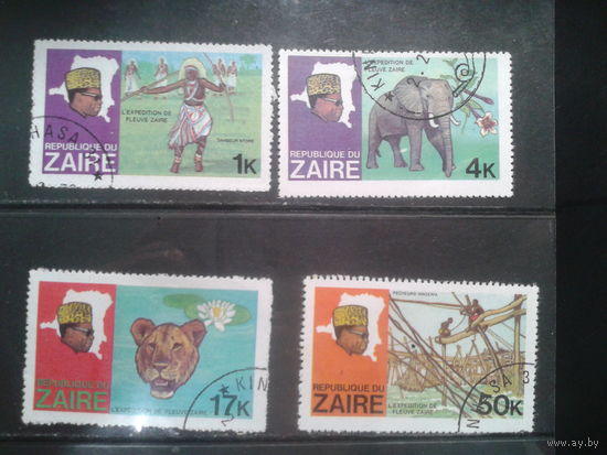 Конго (Заир), 1979. Речная экспедиция по Заиру