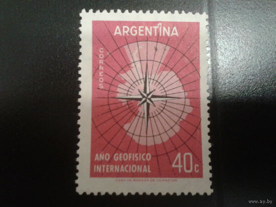 Аргентина 1958 Геофизика Антарктиды