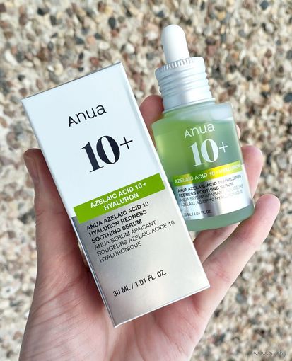 Сыворотка для лица Anua 10+ Azelaic Acid 10+ Hyaluron Redness Soothing Serum 30 ml