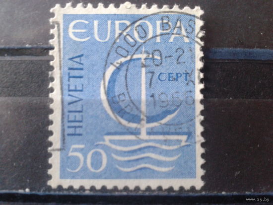 Швейцария 1966 Европа, концевая