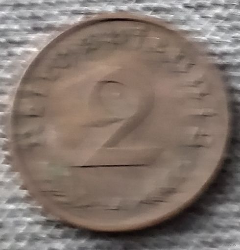 2 рейхспфеннига 1939 А
