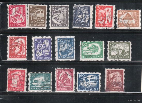 Румыния-1960, (Мих.1869-1885) гаш.  ,Стандарт