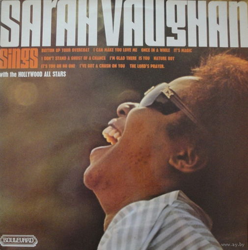 Sarah Vaughan – Sings With The Hollywood All Stars, LP 1973