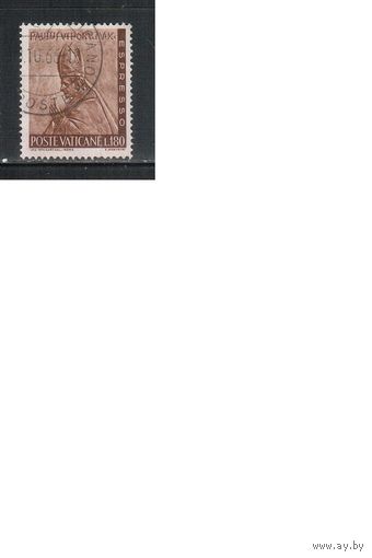 Ватикан-1966,(Мих.501)  гаш.  , Стандарт, Религия, Папа Павел VI, (2)