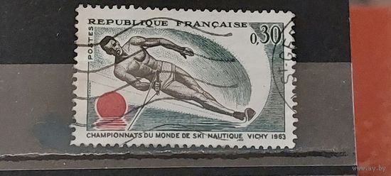 РАСПРОДАЖА ФРАНЦИЯ 1963г. Полная серия. Гаш.