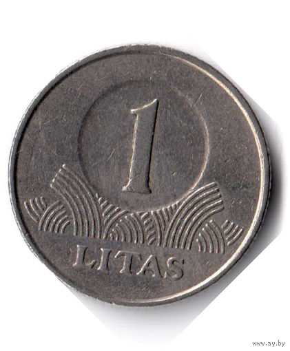Литва. 1 лит. 2001 г.