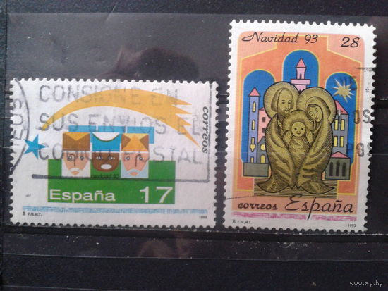 Испания 1993 Рождество Полная серия