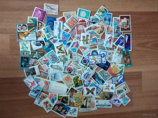 100 чистых марок СССР