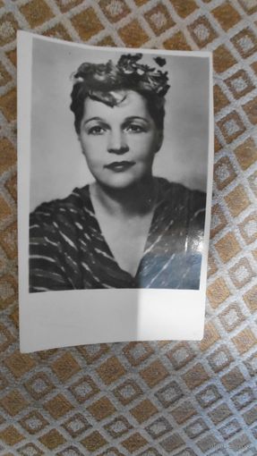 Артисты  Вера Марецкая  из.Гомель  нечастая