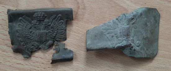 2 пряги на панно ПМВ, Австрия _Россия. Орлянка.