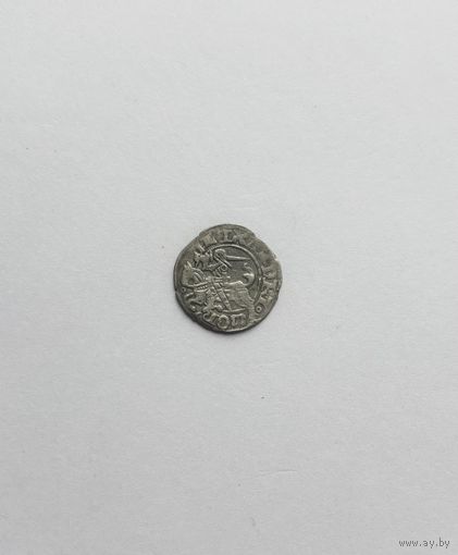 ВКЛ. Александр Ягеллончик. Вильно. Полугрош. Аверс – готика, реверс – ренессанс (ок. 1502 г.). Редкий!