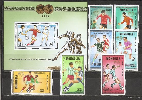 ФФ1 Монголия 1986 Футбол